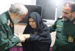 دیدار سردار فدوی با والدین شهید ملک شاهکوهی در گلستان