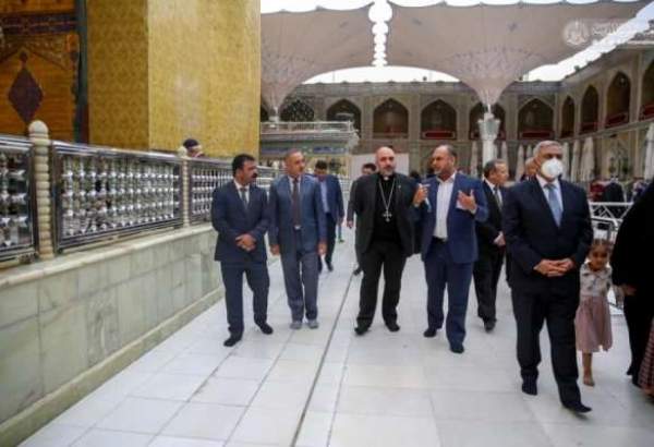 Reverend hails Imam Ali shrine as hub of religious tolerance