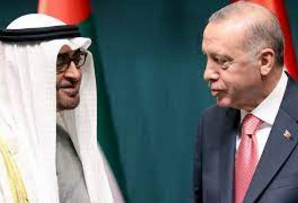 ترک صدر اور ابوظہبی کے ولی عہد  کے درمیان  ملاقات