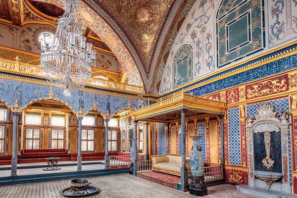 موزه کاخ توپکاپی در شهر استانبول ترکیه  