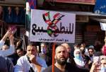 هزاران اردنی علیه توافق کشورشان با رژیم صهیونیستی تظاهرات کردند