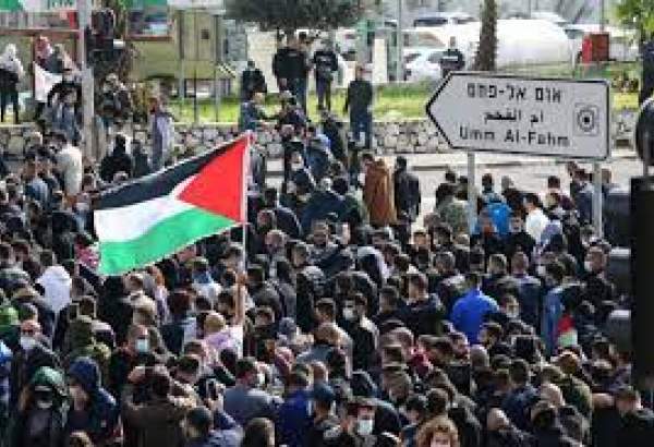 صیہونی حکومت کے باوردی دہشتگردوں کا ایک بار پھر فلسطینیوں پر دھاوا