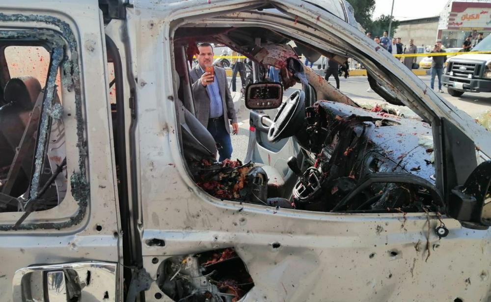 انفجار یک خودروی بمب گذاری شده در بصره  