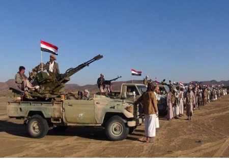 تسلط نیروهای مردمی و ارتش یمن بر منطقه ای در جیزان
