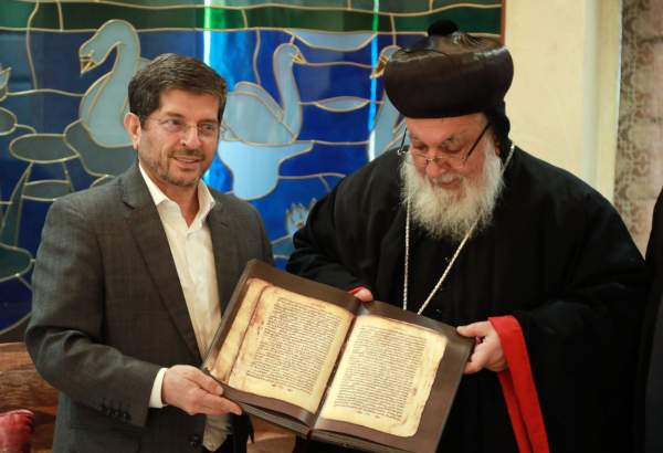 "Iran harbinger of interfaith dialogue", George Saliba
