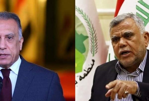 عراقی وزیر اعظم کی هادی العامری سے سیاسی تنازعات کے حل پر مشاورت