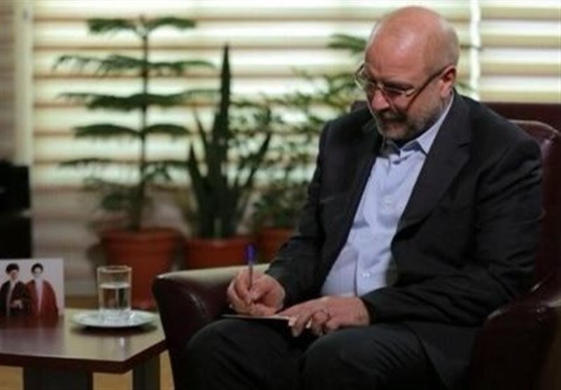 قاليباف يهنئ الحلبوسي لانتخابه رئيسا للبرلمان الجديد في العراق