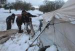 Syrian refugees struggling with freezing winter weather (photo)  