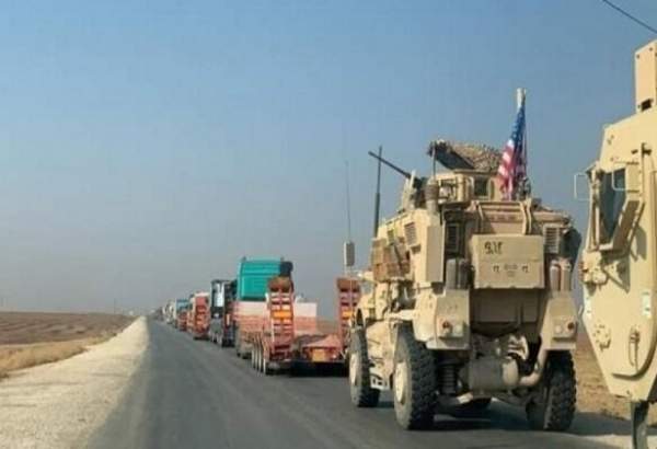 ورود کاروان نظامی آمریکا از عراق به خاک سوریه