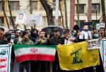 Iranian students condemn Saudi-led coalition attack against Yemeni nation (photo)  