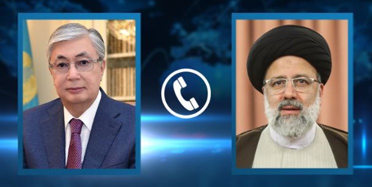 رایزنی تلفنی روسای جمهور قزاقستان و ایران