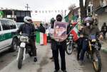 راهپیمایی خودرویی و موتوری در کرمانشاه  