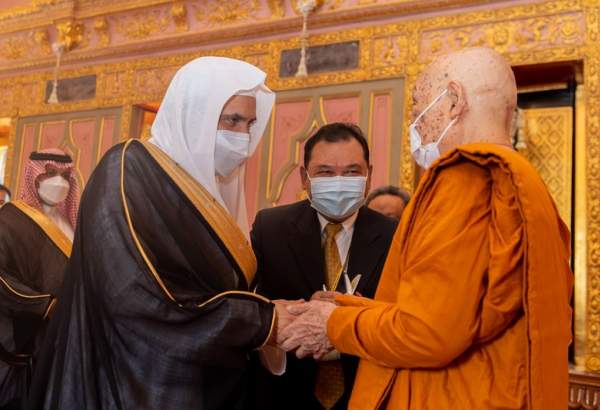 دیدار دبیرکل اتحادیه جهان اسلام با رهبران بودا