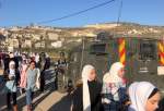 Palestinian students crossing Israeli checkpoints on daily journey to school (photo)  