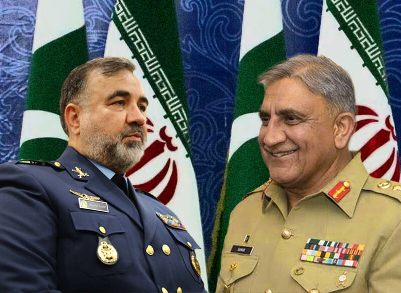 قائد سلاح الجو يؤكد على اهمية التعاون الدفاعي والعسكري بين ايران وباكستان