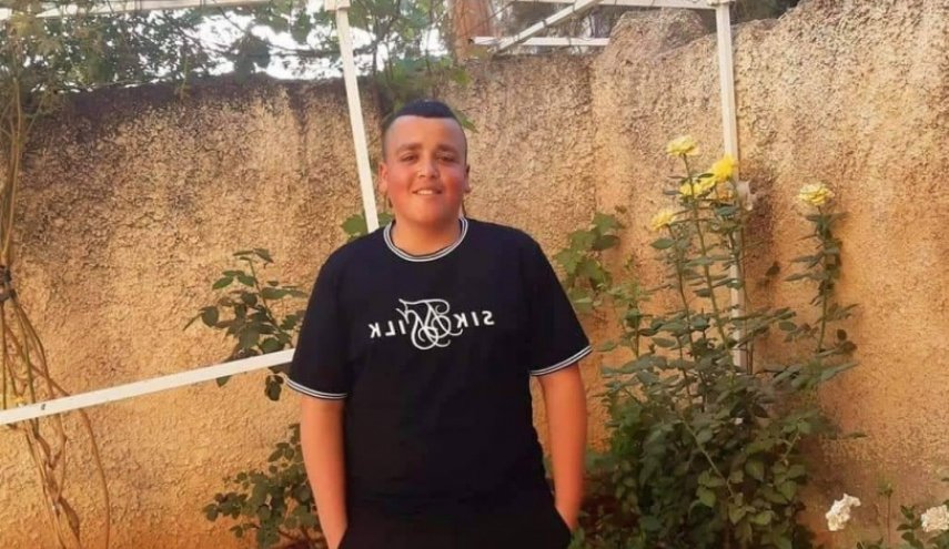 نوجوان ۱۶ ساله فلسطینی به ضرب گلوله صهیونیست‌ها به شهادت رسید