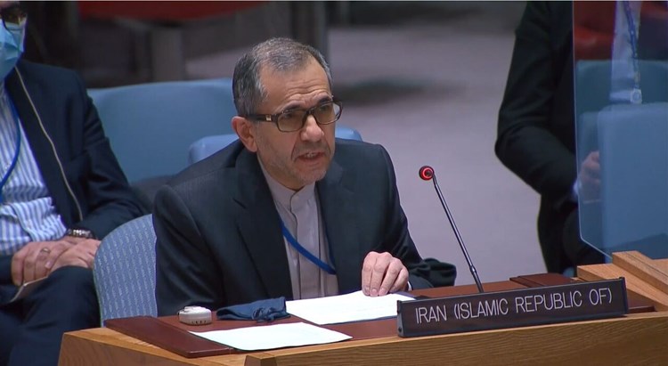 ممثل إيران لدى الأمم المتحدة مجيد تخت روانجي