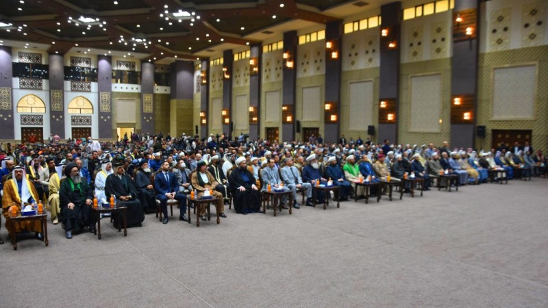 اقامة دار الإفتاء العراقية مؤتمرا : " اهل السنة مبادي اسلامية و وطنية لا تطبيع و لاتقسيم "  