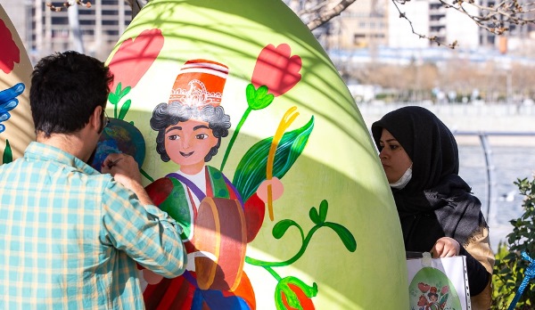 Nowrouz eggs festival held in Tehran (photo)  