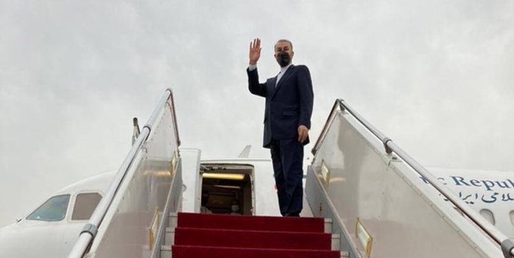 وزير الخارجية الايراني توجه الى الصين