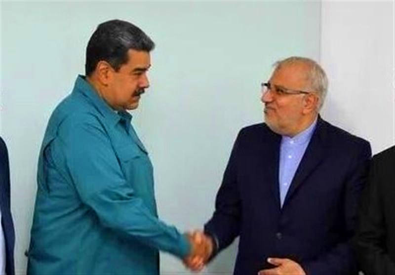 وزير النفط الإيراني يلتقي رئيس فنزويلا