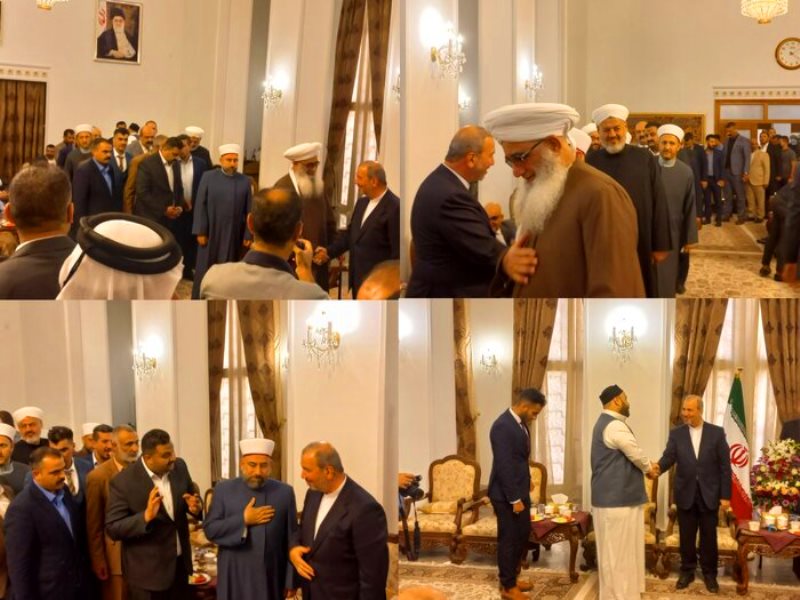 مراسم معارفه محمد کاظم آل صادق سفیر جدید ایران در عراق  