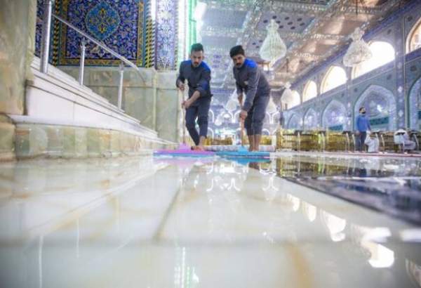 Holy shrine of Imam Hussein washed following dust storm  <img src="/images/picture_icon.png" width="13" height="13" border="0" align="top">
