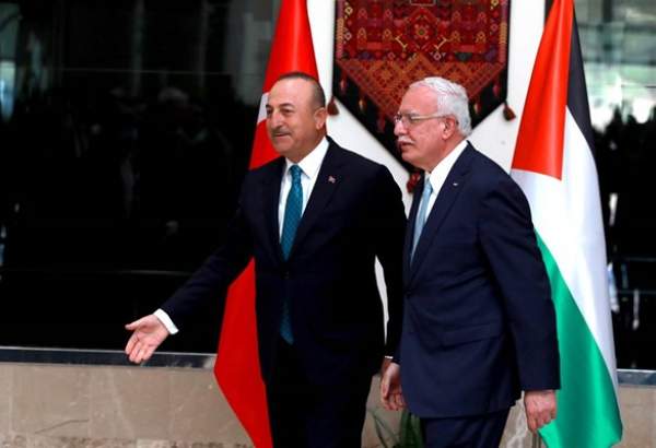 ترک وزرائے خارجہ اور فلسطینی اتھارٹی کی ملاقات