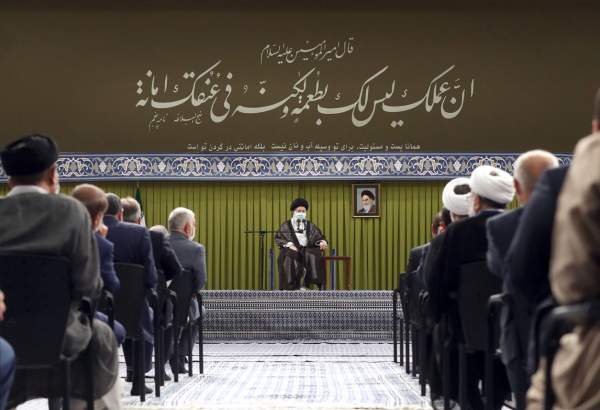 رهبر معظم انقلاب سے نمایندگان مجلس شورای اسلامی کی ملاقات  
