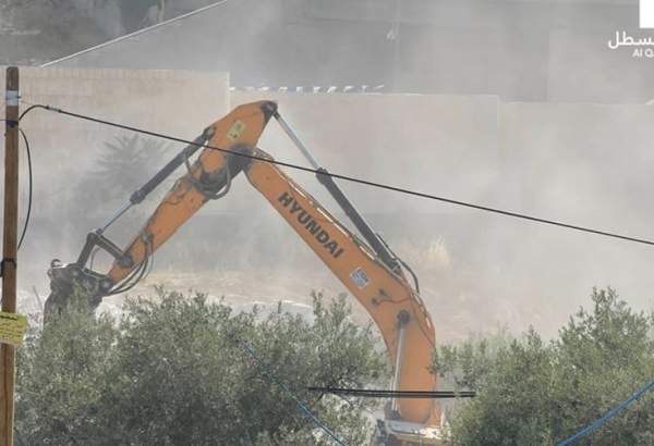تخریب منزل یک خانواده‌ فلسطینی در جنوب شرق قدس