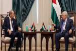 وزیر خارجه اردن با رئیس تشکیلات خودگردان فلسطین دیدار و گفتگو کرد