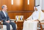 دیدار و گفتگوی وزیر نیرو با همتای قطری در دوحه