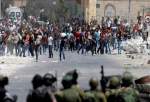 زخمی شدن ۹۳ فلسطینی در درگیری با صهیونیست‌ها