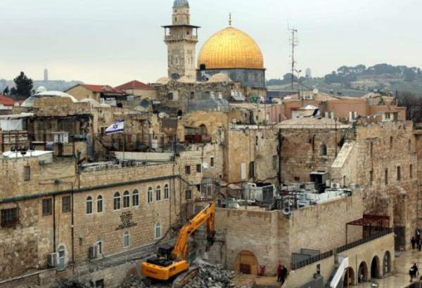 حماس کی مسجد الاقصی میں صیہونی حکومت کی کھدائیوں کے خلاف محاذ آرائی کی اپیل