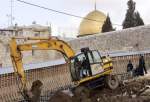 حفريات إسرائيلية تُهدد قواعد المسجد الأقصى
