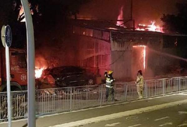 Fire, explosion in Haifa industrial structures