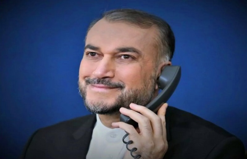 أمير عبداللهيان يتصل هاتفيا مع رئيس منظمة الحج والزيارة