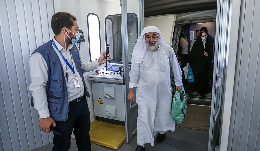 First group of Iranian Hajj pilgrims return to country (photo)  <img src="/images/picture_icon.png" width="13" height="13" border="0" align="top">
