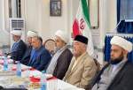 اجتماع العلماء والمفكرين المسلمين الروس في السفارة الايرانية بموسكو