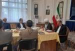 الدكتور شهرياري يجتمع مع المجلس الثقافي بالسفارة الايرانية في موسكو