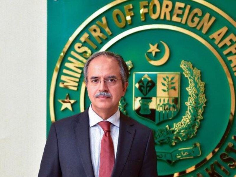 المتحدث باسم وزارة الخارجية الباكستانية "عاصم افتخار"