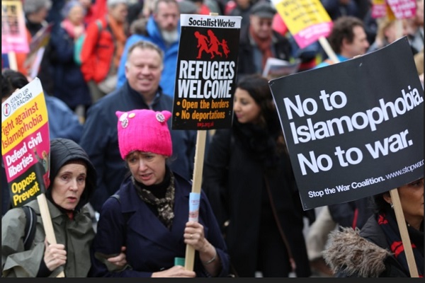 بازداشت 16 نفر  در دوسال به دلیل اقدام علیه مسلمانان در انگلستان