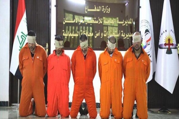 بازداشت ۵ تروریست داعشی در سلیمانیه عراق