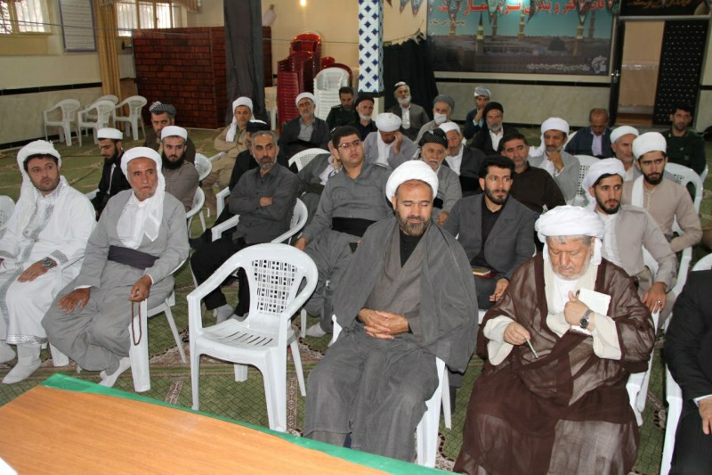 گردهمایی روحانیون شهرستان پاوه  