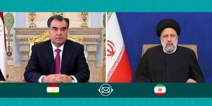 الرئيس الايراني: نتطلع للمزيد من تطوير العلاقات مع طاجيكستان