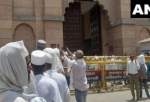 تجمع در برابر مسجد «گیانواپی» در هند