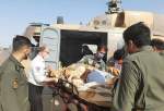 سه بالگرد ارتش برای انتقال زائران در مرز مهران مستقر شدند