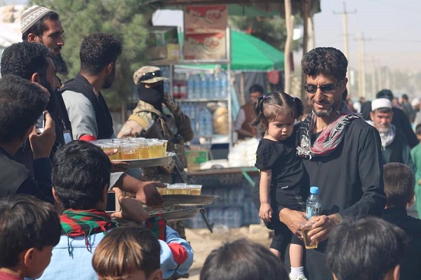 پیاده‌روی جاماندگان اربعین در افغانستان  