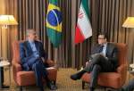 دیدار و گفتگوی وزیر امور خارجه با همتای برزیلی و اتریشی