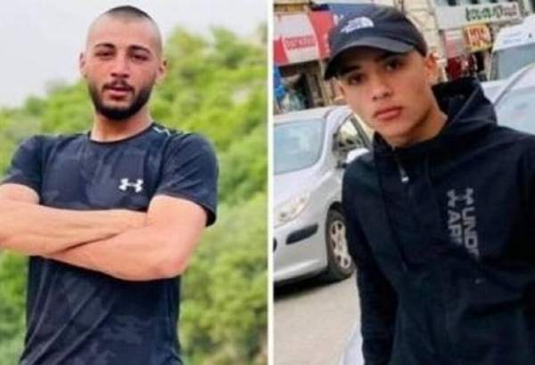 غاصب صیہونی کے ہاتھوں 2 فلسطینی نوجوانوں کی شہادت